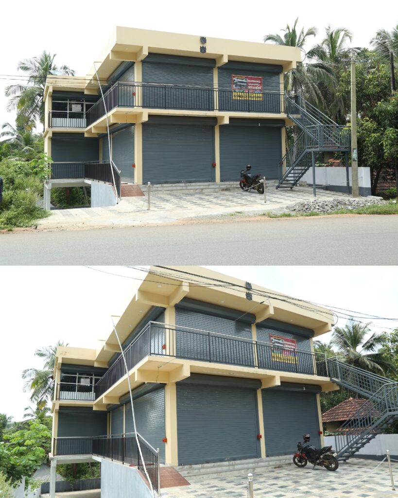 KLBUILD CONTRACTORS' latest commercial development at Koonathara, Palakkad – built with quality and precision.