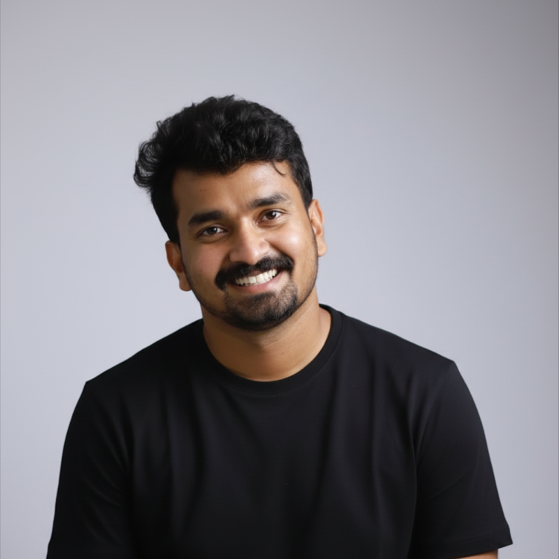 Portrait of Anil, Co-Founder and Designated Partner of KLBUILD Contractors LLP